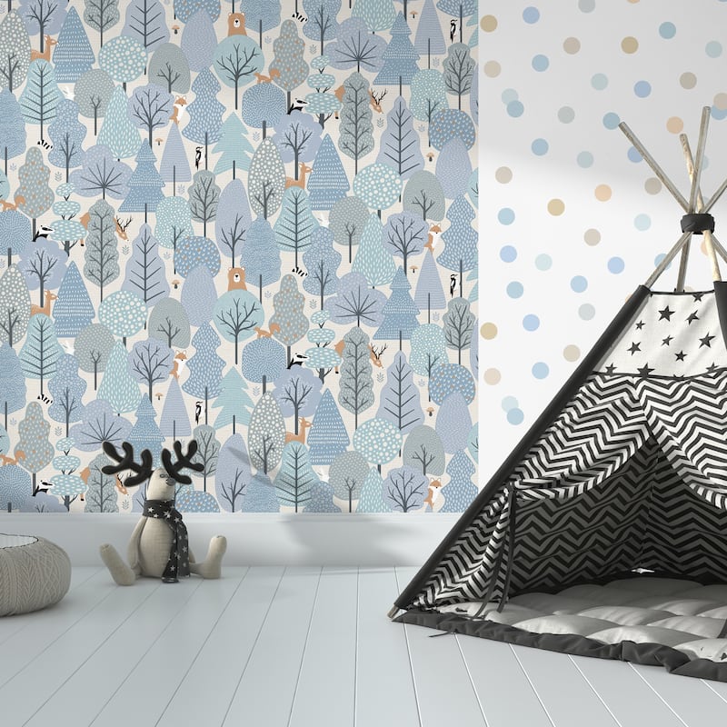 Veer Decor Enchanted Forest Wallpaper