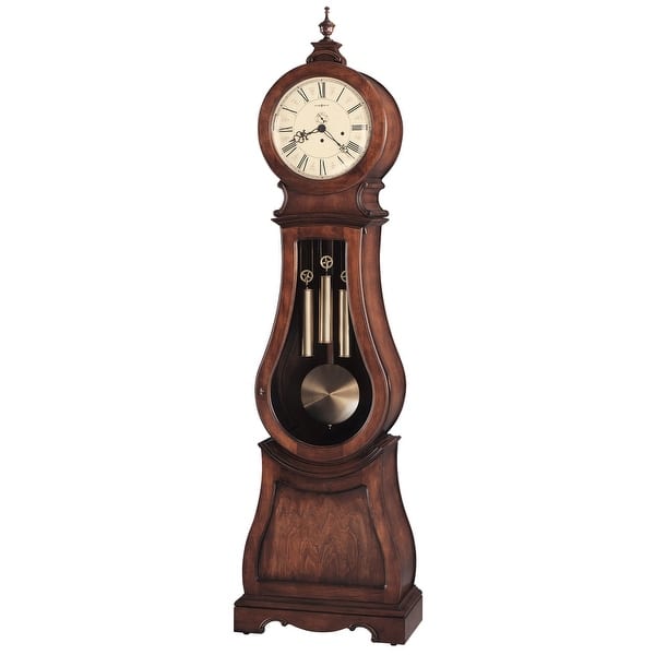 slide 2 of 2, Howard Miller Arendal Floor Clock Tuscany Cherry