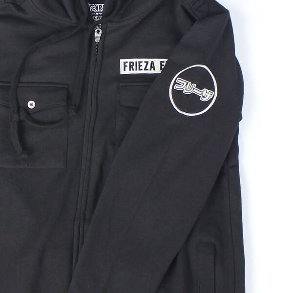Shop Dragon Ball Z Frieza Elite Black Zip Up Hoodie Overstock