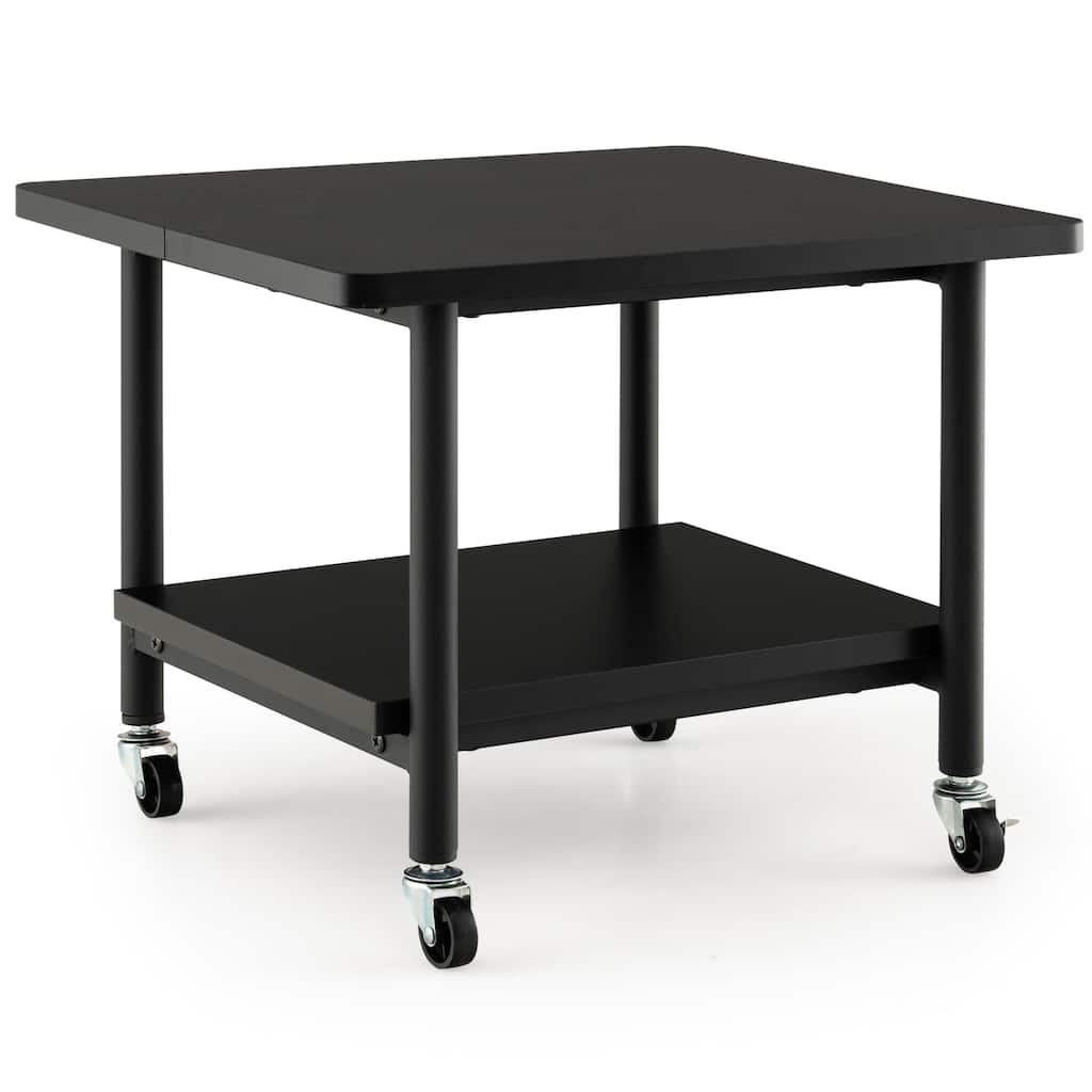 Gymax Printer Stand w/ Storage Under Desk Printer Table w/ 4 Wheels - See Details