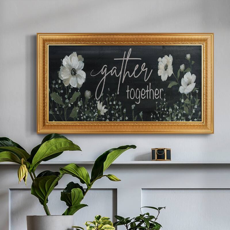Gather Together Premium Framed Canvas- Ready to Hang