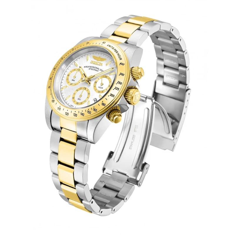 Invicta Men's 9212 Speedway Quartz Chronograph White Dial Watch