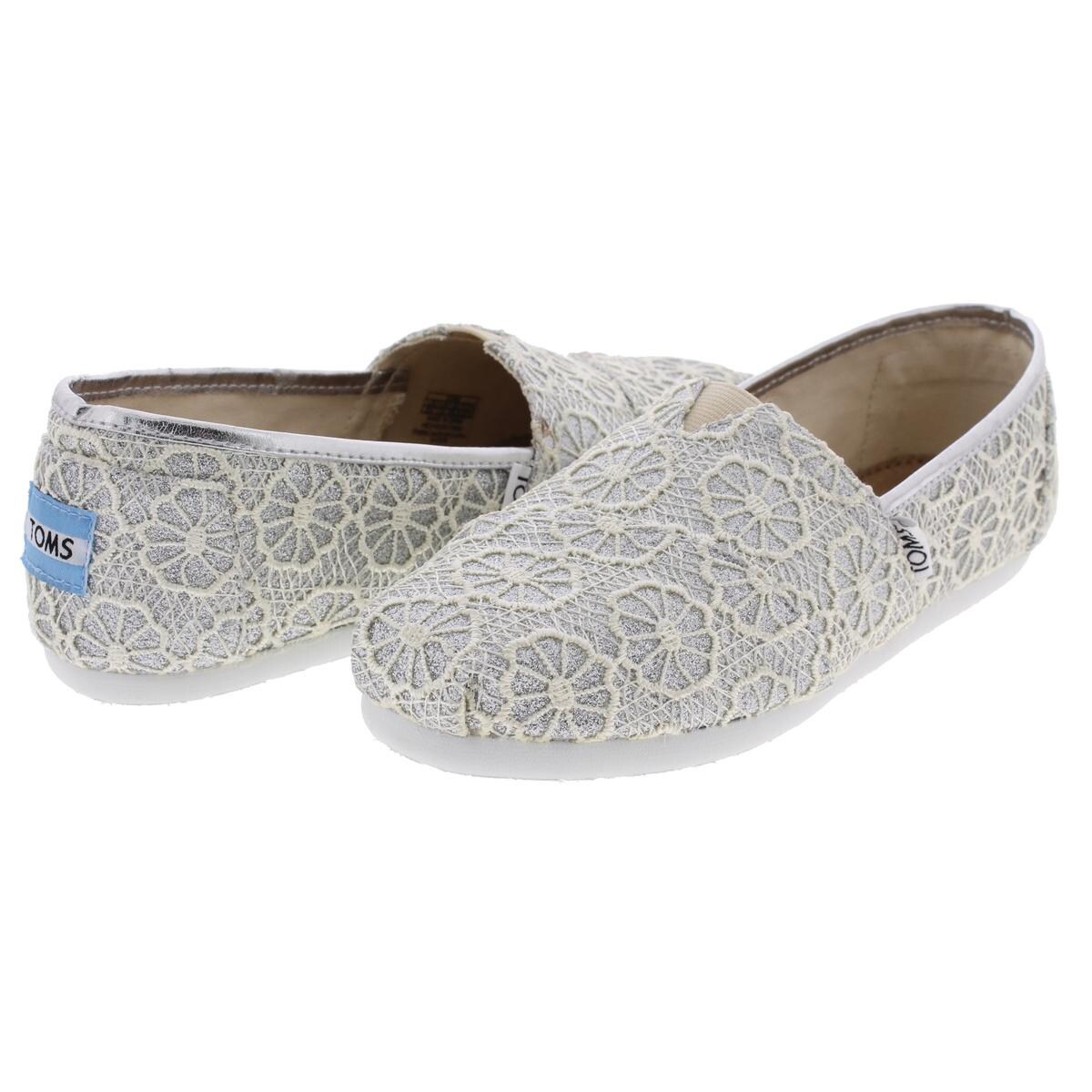 sparkly slip on shoes