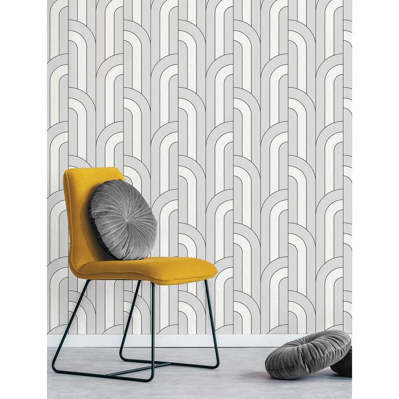 Stevenson Cream Trellis Wallpaper