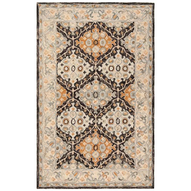 SAFAVIEH Handmade Aspen Gundemarie Boho Tribal Wool Rug