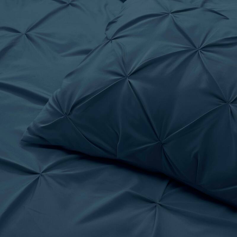 Nestl Pinch Pleat Down Alternative Ultra Soft Comforter Set