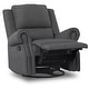 preview thumbnail 12 of 14, Delta Children Drake Nursery Glider Swivel Recliner Grey