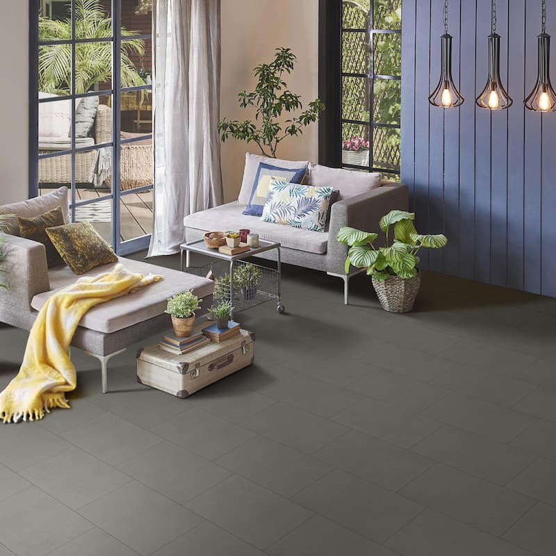 Ackland AKNPTBET12X24M-PL Betonica - 12" x 24" Porcelain Solid Floor
