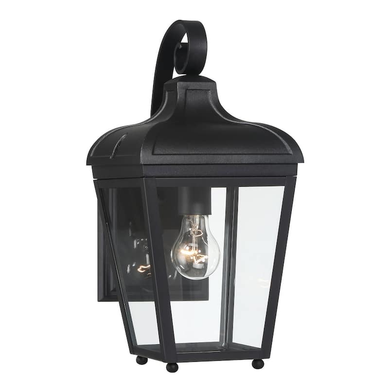 The Great Outdoors 72481 Marquee 16" Tall Outdoor Wall Sconce with - Sand Coal