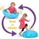 preview thumbnail 2 of 1, Simplay3 Rock Around Wobble Disk, Rock Spin and Climb Plastic Seesaw Toy