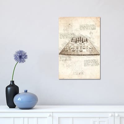 iCanvas "Chess Board" by Cornel Vlad Canvas Print