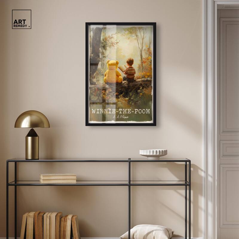 Classic Winnie the Pooh Shadowbox by Art Remedy
