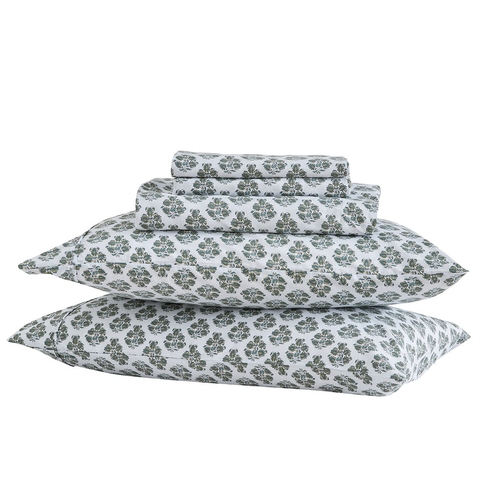 Patina Vie Maison Cotton & Rayon from Bamboo Blend Printed Sheet Set