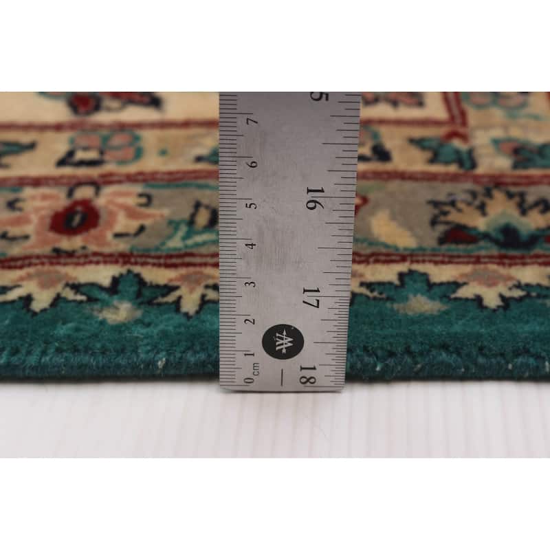 ECARPETGALLERY Hand-knotted Pako Persian 18 Of 20 Teal Wool Rug - 9'1 x 12'4