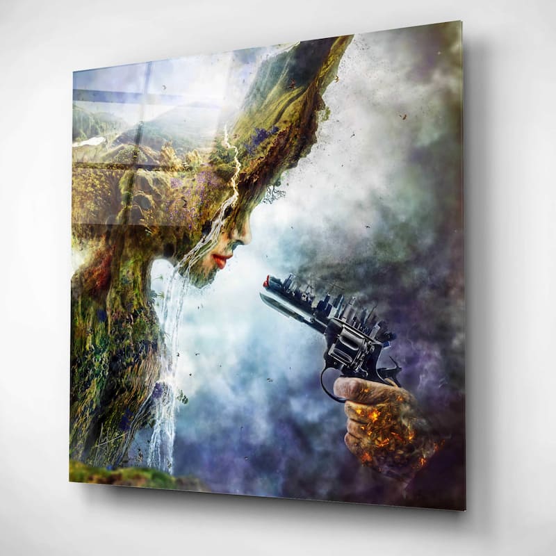 Epic Art 'Betrayal' by Mario Sanchez Nevado, Acrylic Glass Wall Art