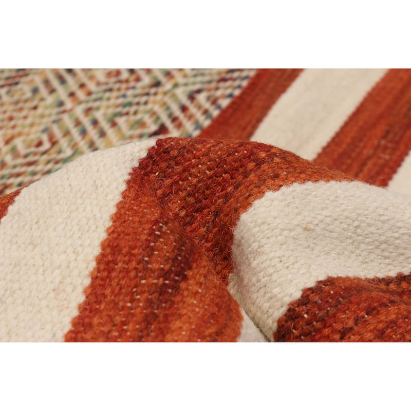 Ankara Copper Kilim 5'2" x 7'1" - 5'2 x 7'1
