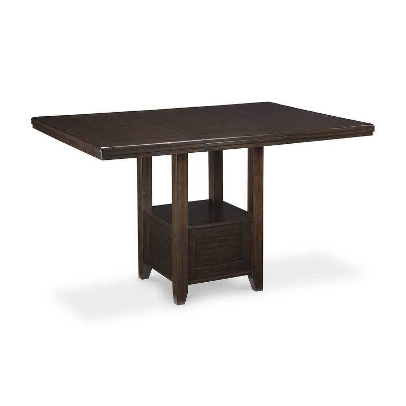 Signature Design by Ashley Haddigan Dark Brown 5-Piece Counter Height Dining Package