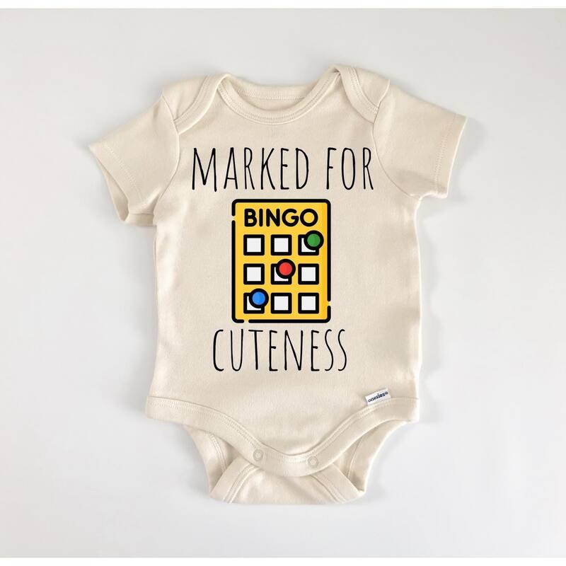 Bingo - Baby Boy Girl Clothes Infant Bodysuit Funny Cute - Blue - 0-3M