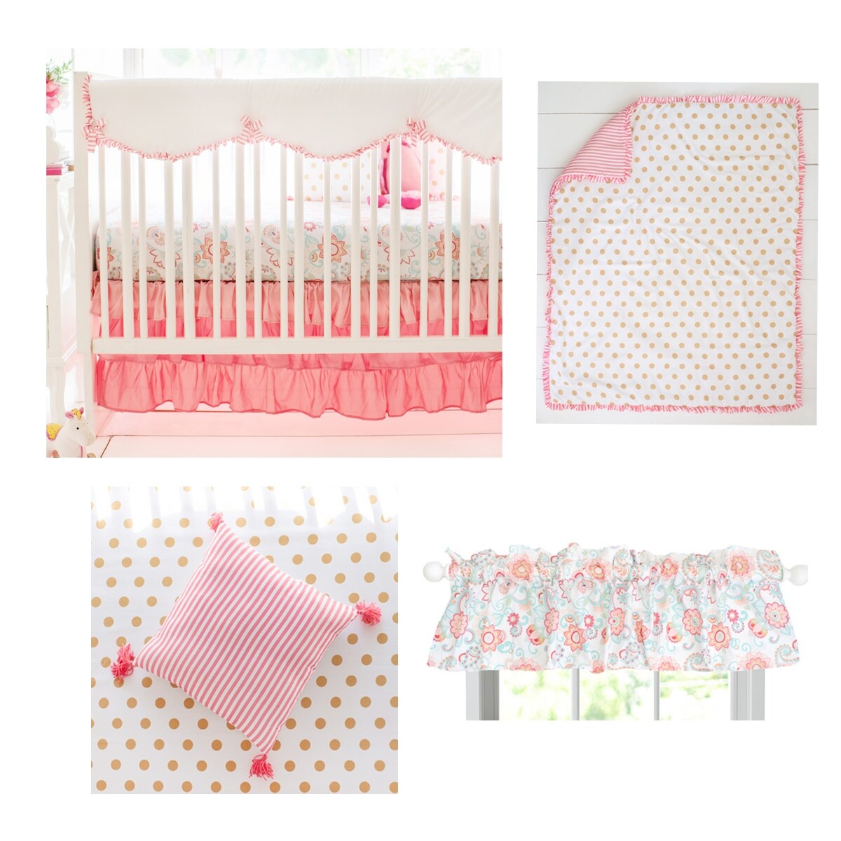 boho crib bedding