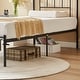 preview thumbnail 24 of 31, VECELO Twin Size Kids Bed Frame, Easy-to-assemble Metal Twin Platform Bed Frame with Under-bed Storage