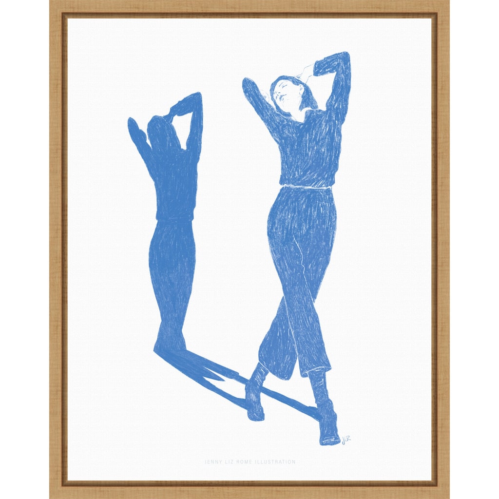 Jlr Dancing No. 8 by Jenny Liz Rome (16 x 20 in.), Framed Canvas Wall Art Print