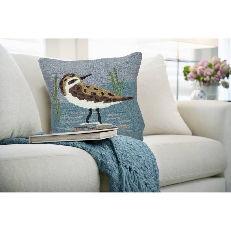 Liora Manne Frontporch Sandpiper Indoor/Outdoor Pillow