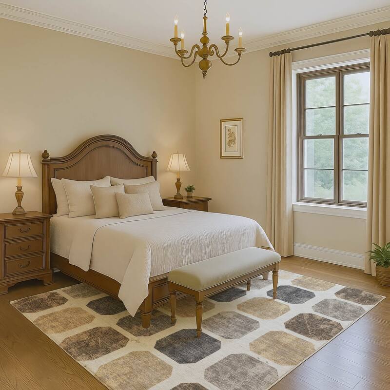 Premium Washable Super Soft Casual Contemporary Mayfield Rug