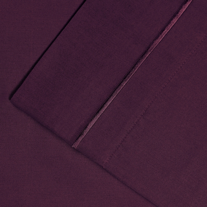 Cotton 1500 Thread Count Solid Pillowcase by Superior - (Set of 2)