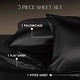 preview thumbnail 55 of 54, Martex Elegance Satin Sheet Set Silky Soft Smooth Luxury Bed Sheets