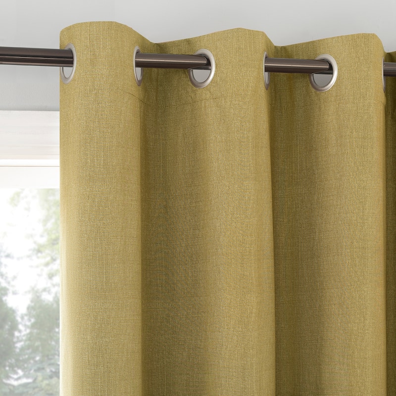 Sun Zero Duran Thermal Insulated Total Blackout Grommet 1-Piece Curtain Panel, Single Panel