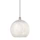 Option Brushed Satin Nickel / White Mouchette