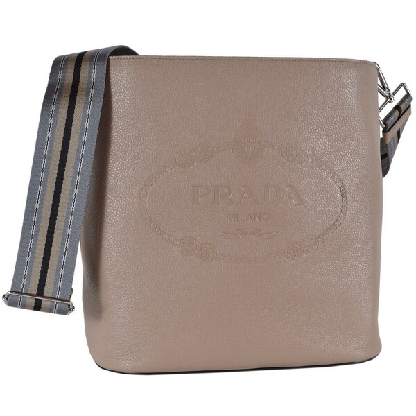 prada pebbled leather crossbody bag