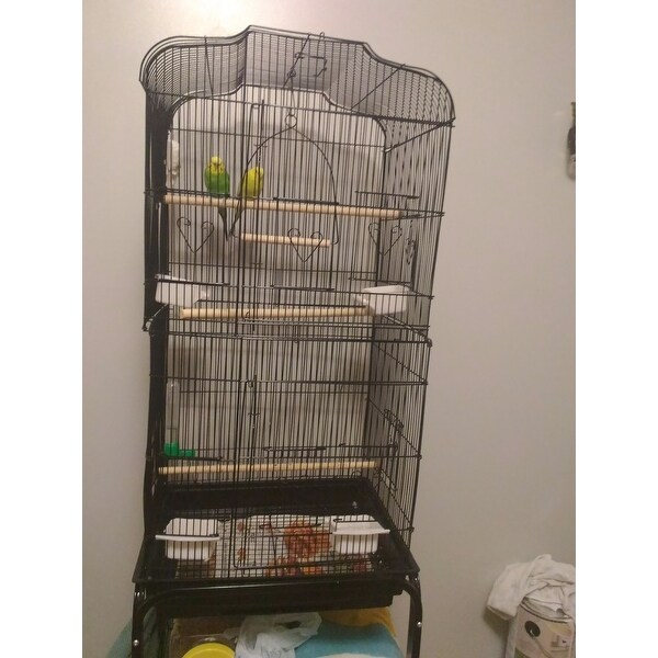 Shop Pawhut 63 Bird Cage Overstock 14207069