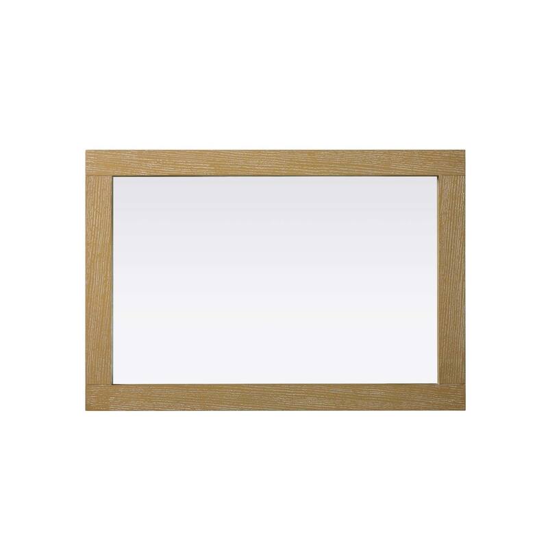 Solene Wooden Rectangle Mirror