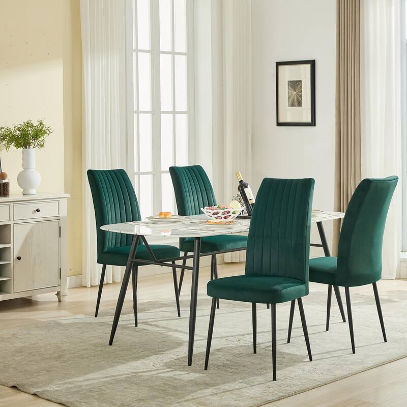Dining Chair For Bedroom, Dining Room ,Design Is Simple, The Cushion Is Comfortable