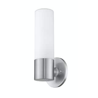 Modern 1 Light Wall Sconce with Simple Design in Nickel