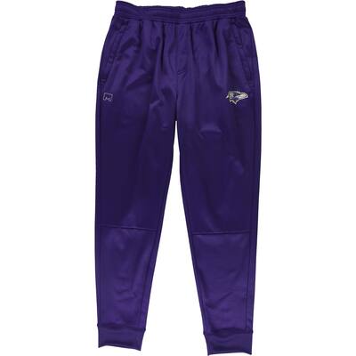 MSX Mens Baltimore Ravens Athletic Jogger Pants, Purple, Large