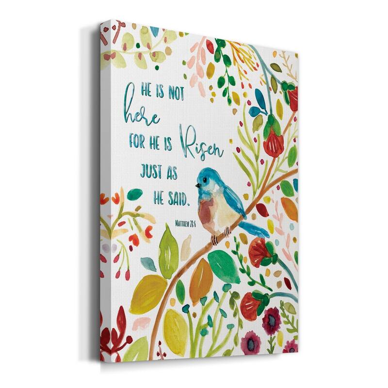 He is Risen Premium Gallery Wrapped Canvas - Ready to Hang