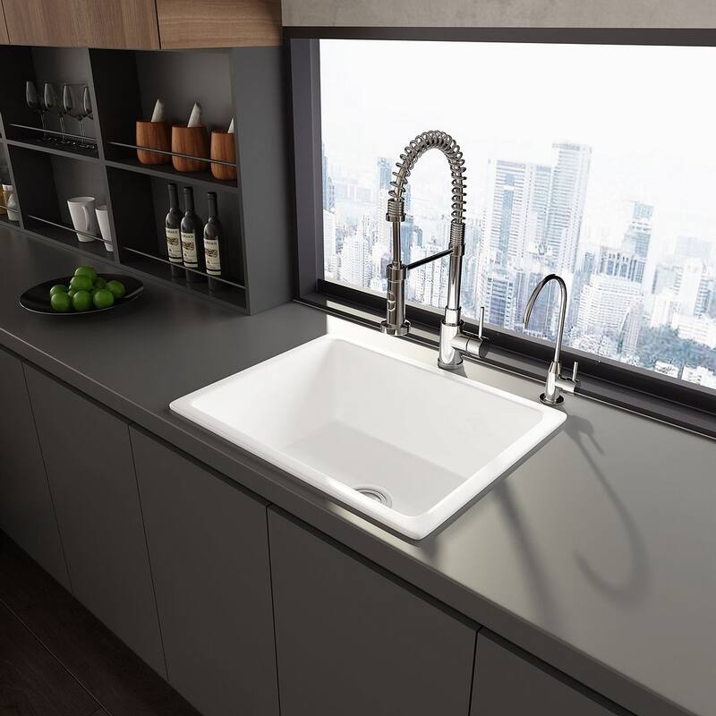 Eridanus Oslo 24-inch Undermount / Drop-in Kitchen Sink