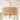 Maxax 3 - Light Single Drum Chandelier with Fabric Accents - N/A