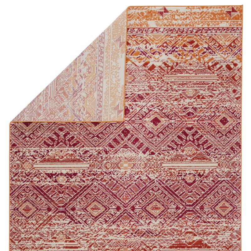 Kamalian Indoor/ Outdoor Tribal Polypropylene Area Rug by Havenside Home