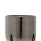 Iron Glam Contemporary Planter (Set of 2) - S/2 16", 13"H