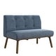 preview thumbnail 10 of 13, Simple Living Playmate Loveseat Blue
