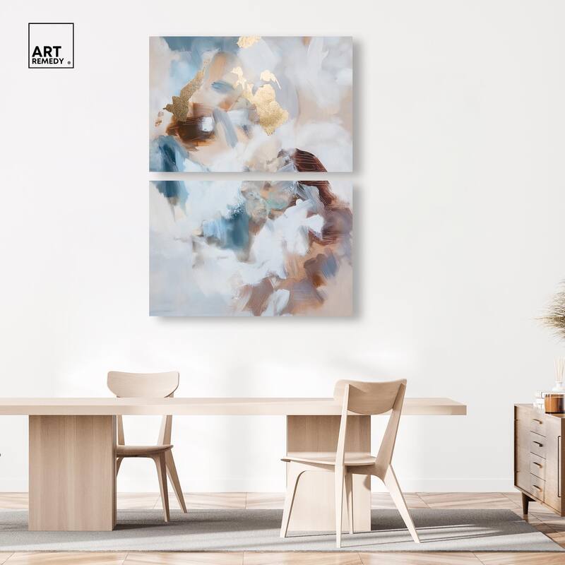 Mother Earth I Canvas Set of 2 by Art Remedy, Gallery Wrapped