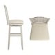 preview thumbnail 25 of 23, Ronda French Ladder Back Swivel Stool
