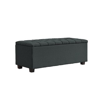 *New* Storage Bench, Flip Top Entryway Bench Seat with Safety Hinge, Storage Chest
