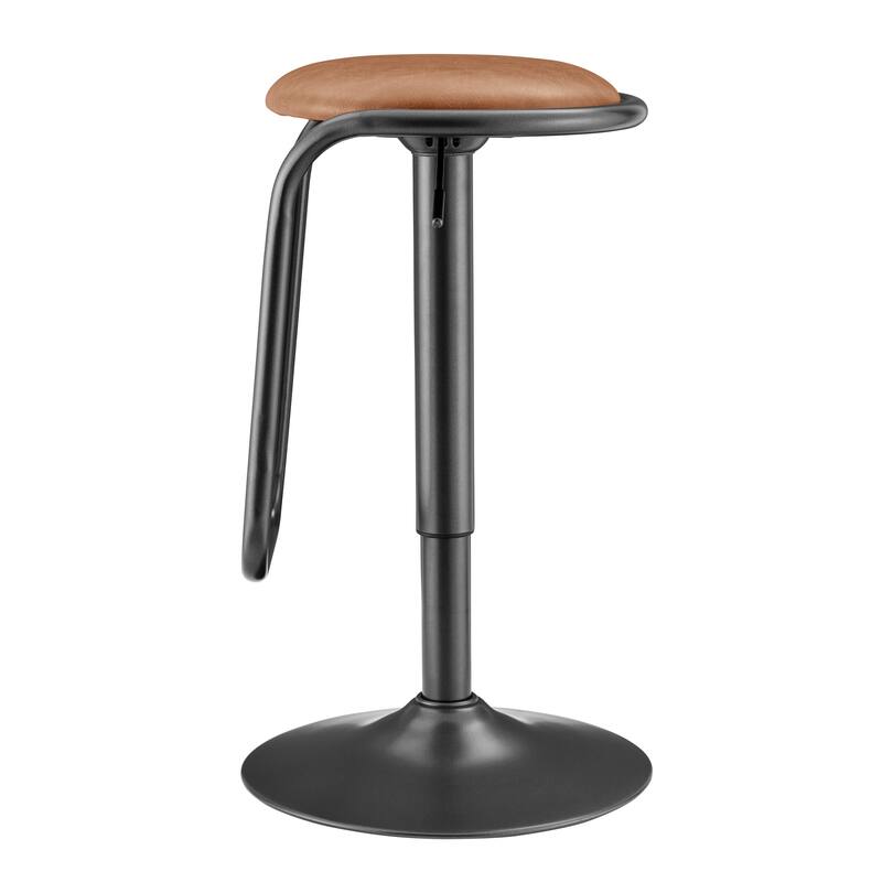 NPD Furniture Elijah PU Gaslift Bar Stool (Set of 2)