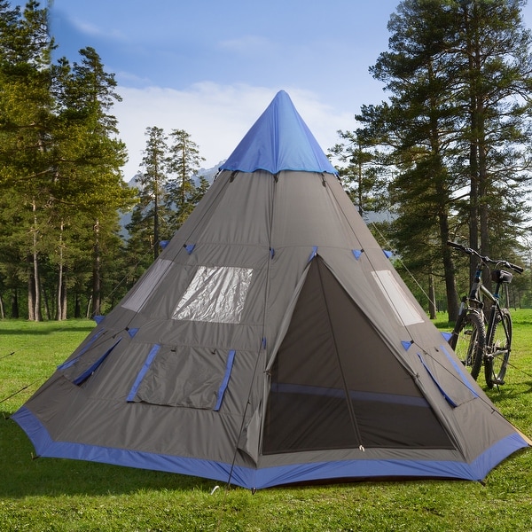 6 person shop teepee tent