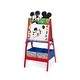 preview thumbnail 3 of 3, Delta Children Mickey Mouse Wooden Double Sided Activity Easel