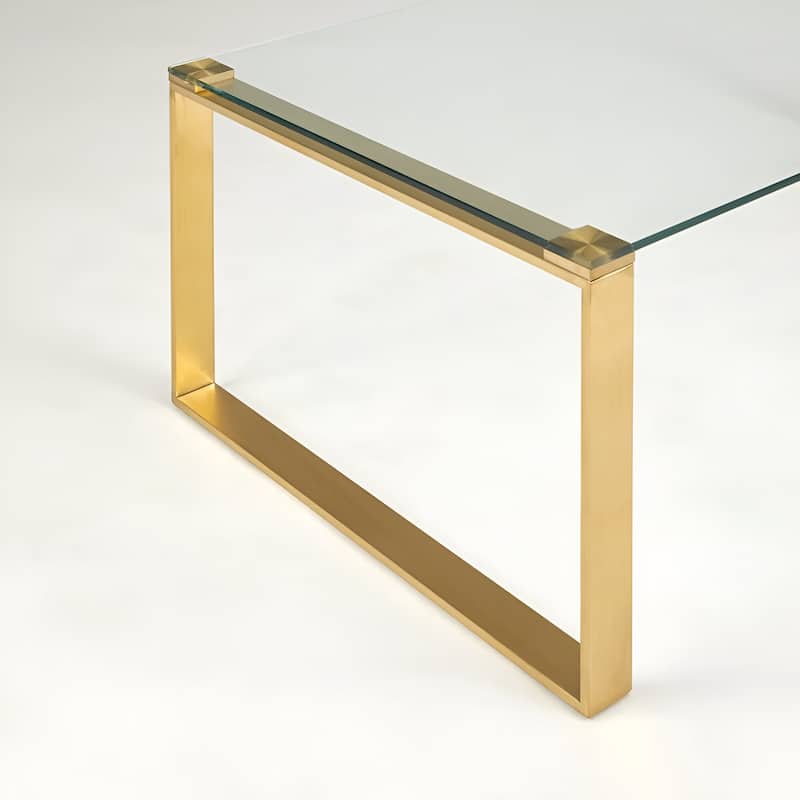 Gen Condo Glass Large Coffee Table Sleek Design